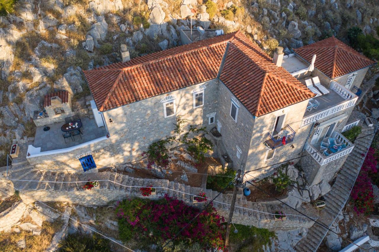 Villa Mandraki Хидра Екстериор снимка
