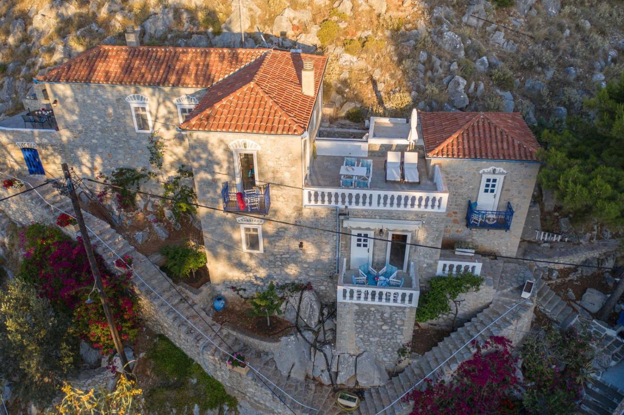 Villa Mandraki Хидра Екстериор снимка