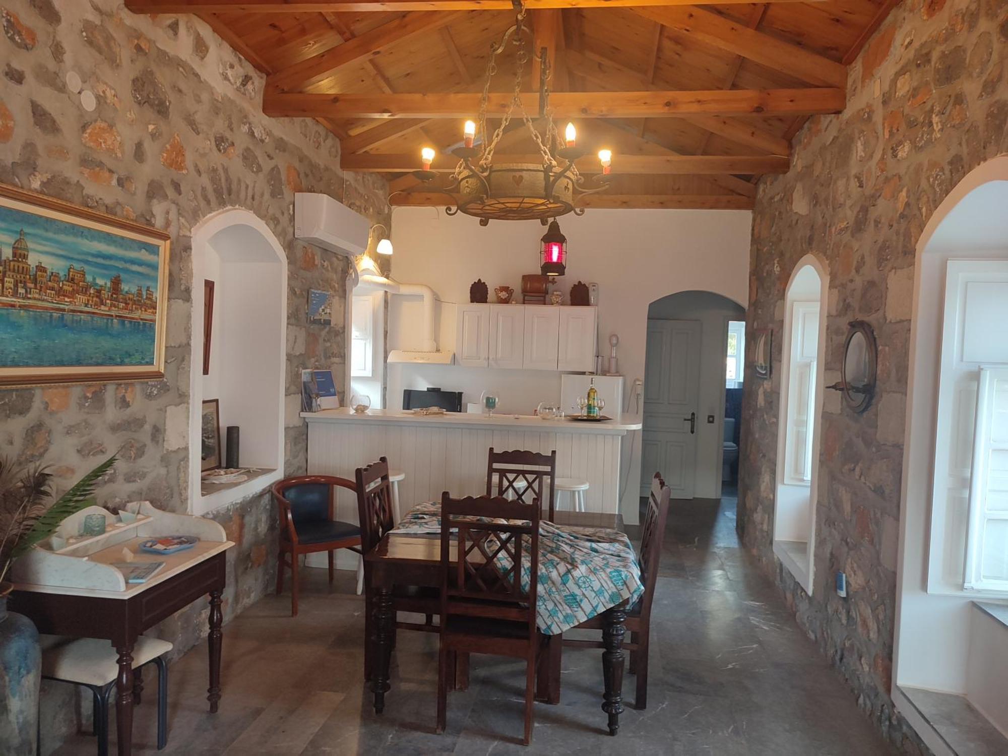 Villa Mandraki Хидра Екстериор снимка